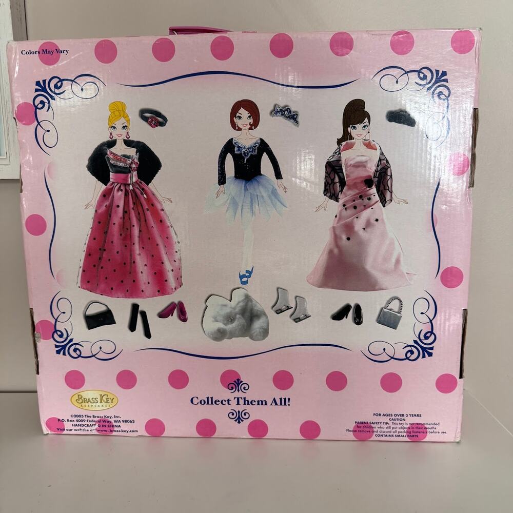 2005 Brass Key Keepsakes Royal Fantasy Doll Gown Collection NIB 11.5" Barbie - Picture 4 of 6